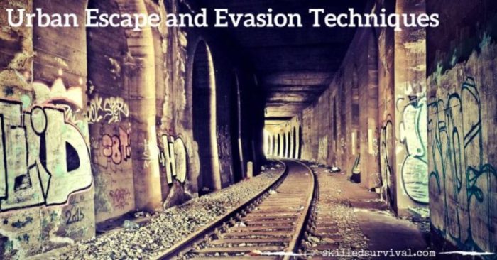 Evasion escape urban
