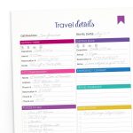 Itinerary printsbery